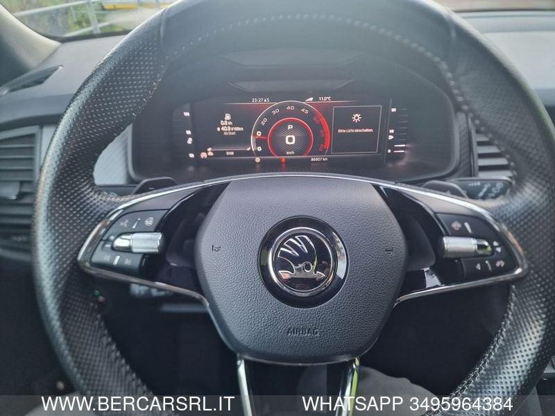 Skoda Kodiaq Kodiaq 2.0 TDI EVO SCR 200 CV 4x4 DSG SportLine