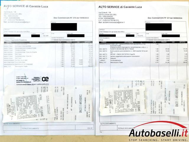 FIAT Panda 4x4 0.9 TWIN AIR TURBO S&S, TRAZIONE INTEGRALE 4X4