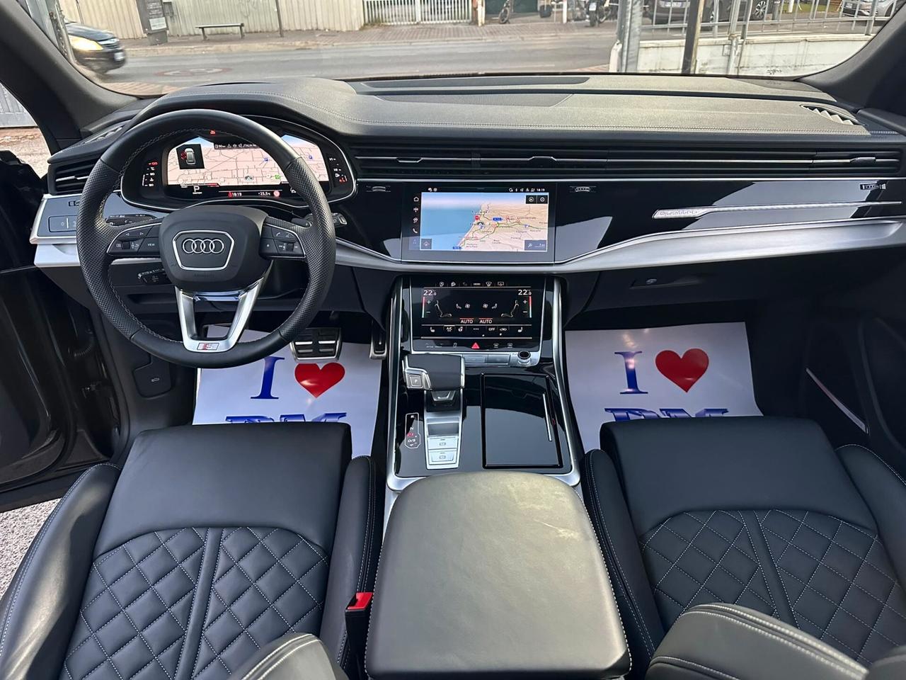 AUDI Q8 S-LINE QUATTRO 50TDI 286CV - IVA - 4X4 - PANO - LASER - C22" - BANG OLUFSEN