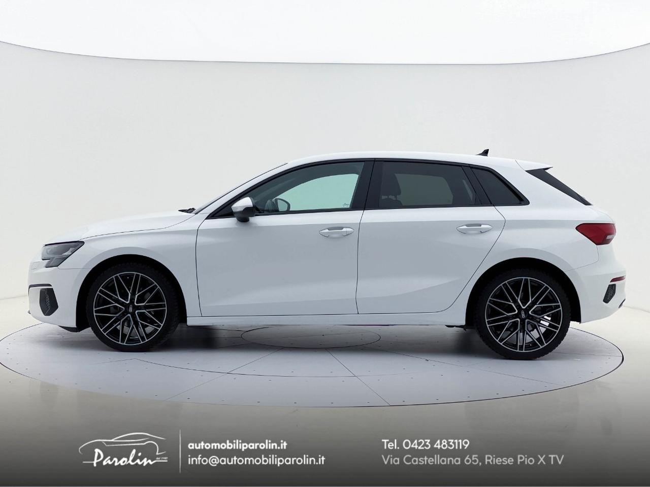Audi A3 Sportback 30 tfsi mhev Business Advanced S-tronic Black pack