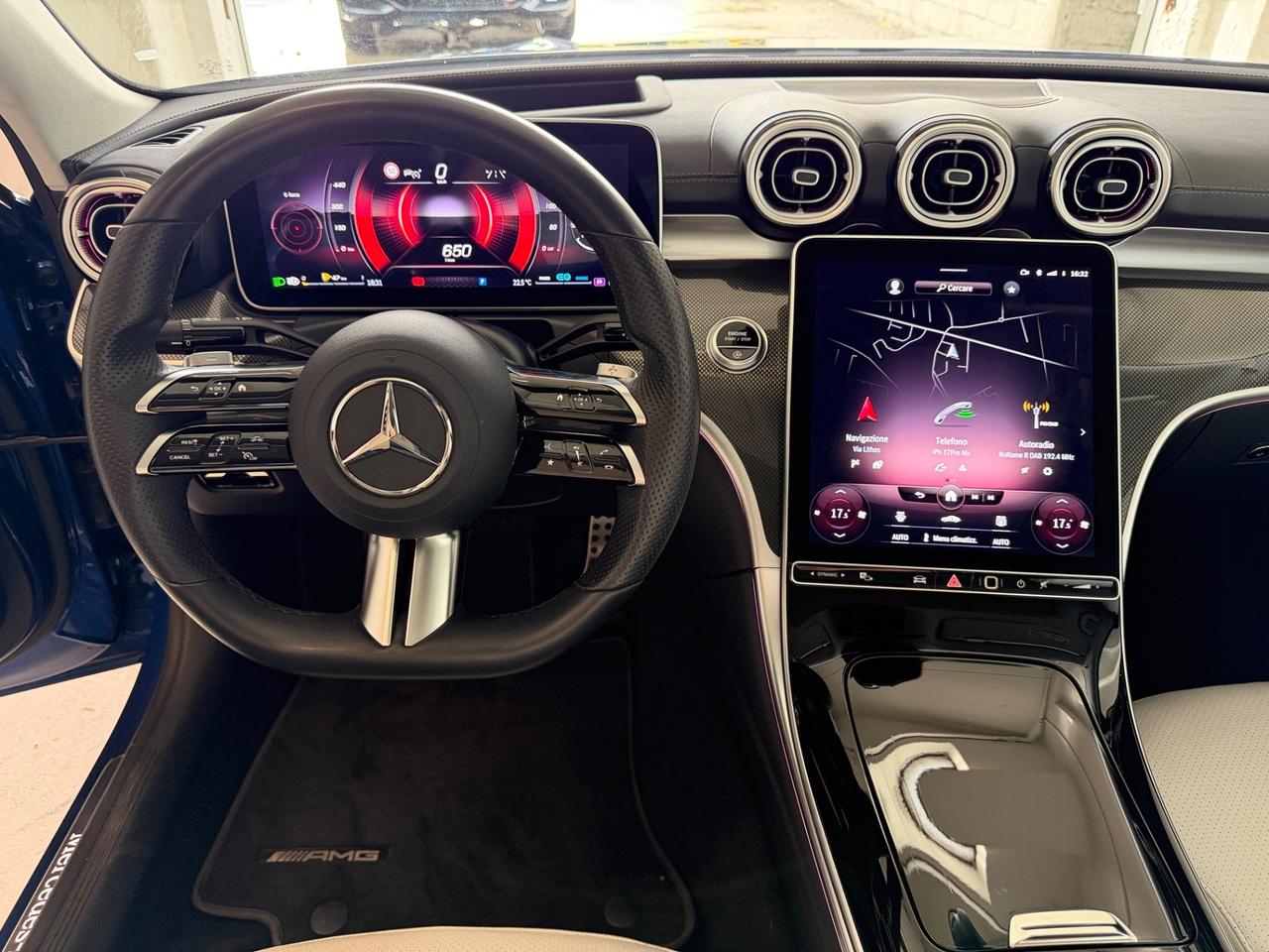 Mercedes-benz Classe C220d Berlina mhev Premium Pro AMG TOP DI GAMMA EXTRA FULL