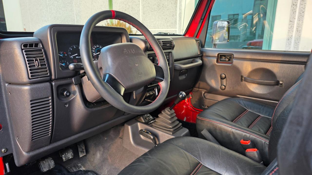 Jeep Wrangler Ponti patrol omologata aria condizionata