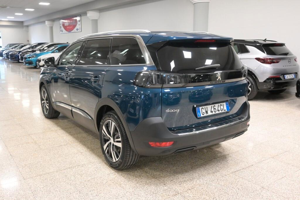 PEUGEOT 5008 1.5 BLUEHDI 131CV EAT8 SeS 7POSTI ALLURE PACK ( FARI LED - I-COCKPIT - NAVI - MIRROR - SENSORI POST. - TELECAMERA POST. - CERCHI 18 )