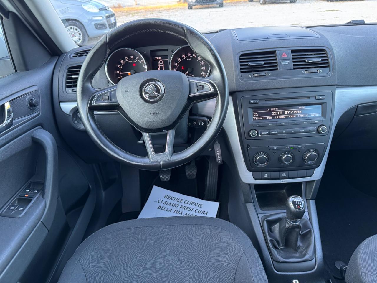 Skoda Yeti 2.0 TDI CR 110CV 4x4 Elegance
