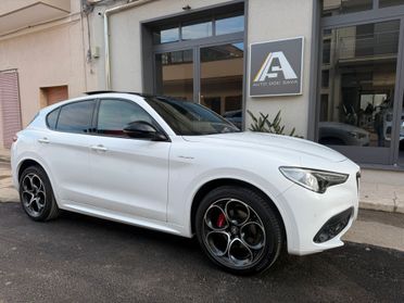 Alfa Romeo Stelvio 2.2 Turbodiesel 210 CV AT8 Q4 Veloce + Pelle + Tetto apribile