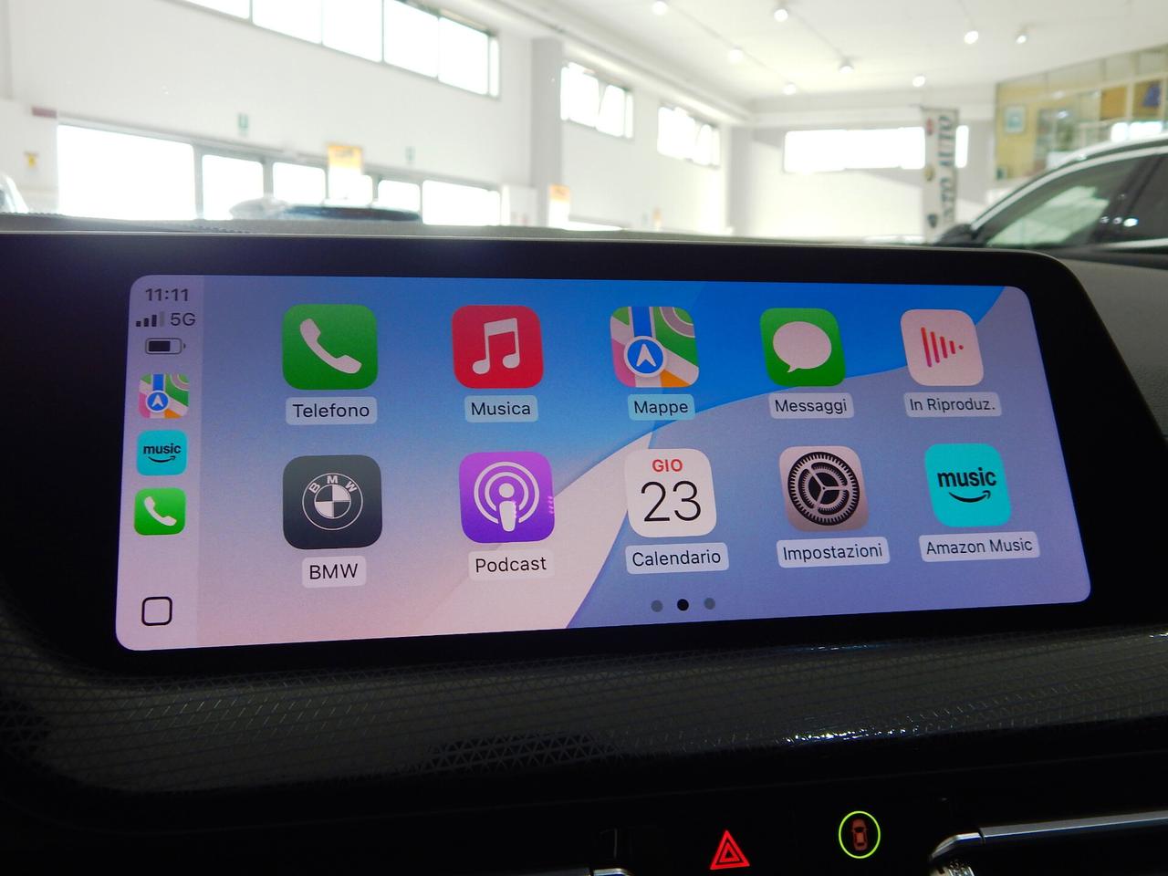 BMW 116 d Msport 5p Aut. TETTO-NAVI-PELLE-PARK-LED-CARPLAY