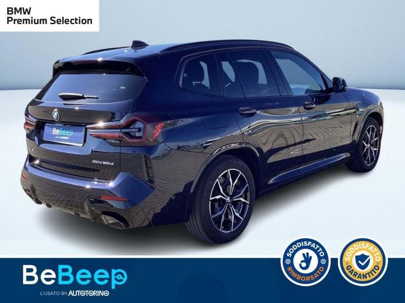 BMW X3 XDRIVE20D MHEV 48V MSPORT AUTO