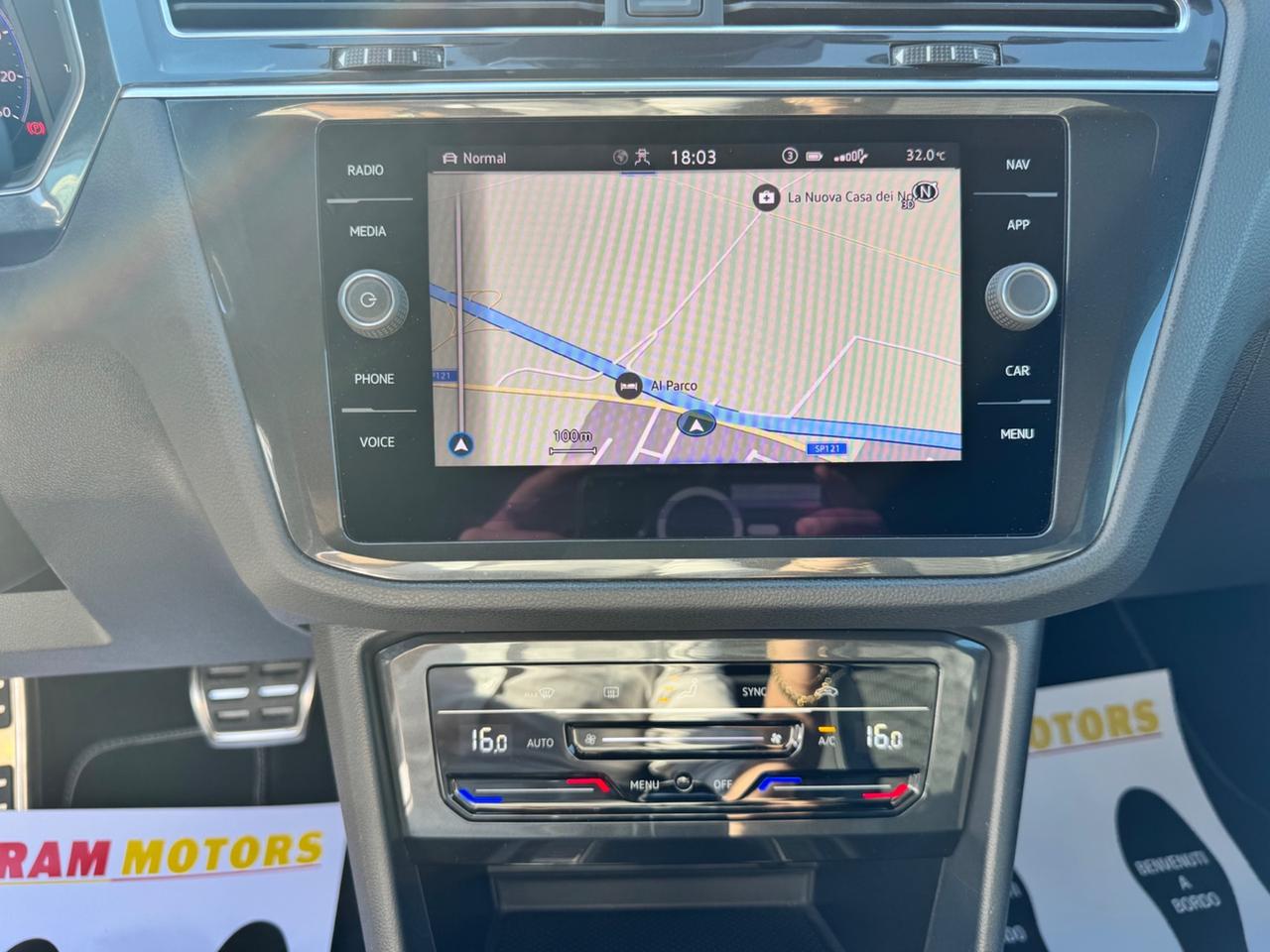 Volkswagen Tiguan R-LINE 2.0 TDI 150 CV DSG 4MOTION