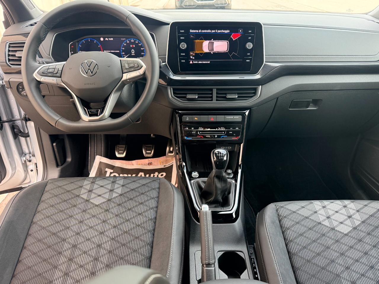 Volkswagen T-Cross 1.0 tsi R-Line edition Plus 115cv TELECAMERA,NAVI,APPLE CARPLAY,VIRTUAL COCKPIT, GARANZIA UFFICIALE