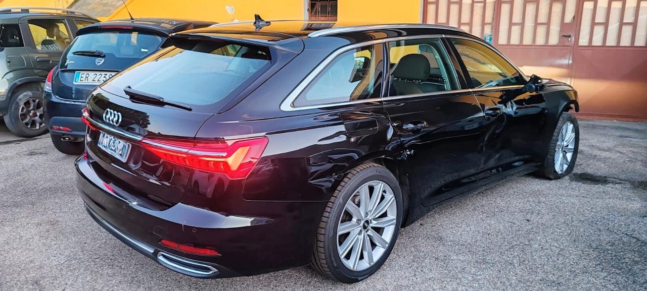 Audi A6 Avant 40 2.0 TDI Mild Hybrid Incidentata