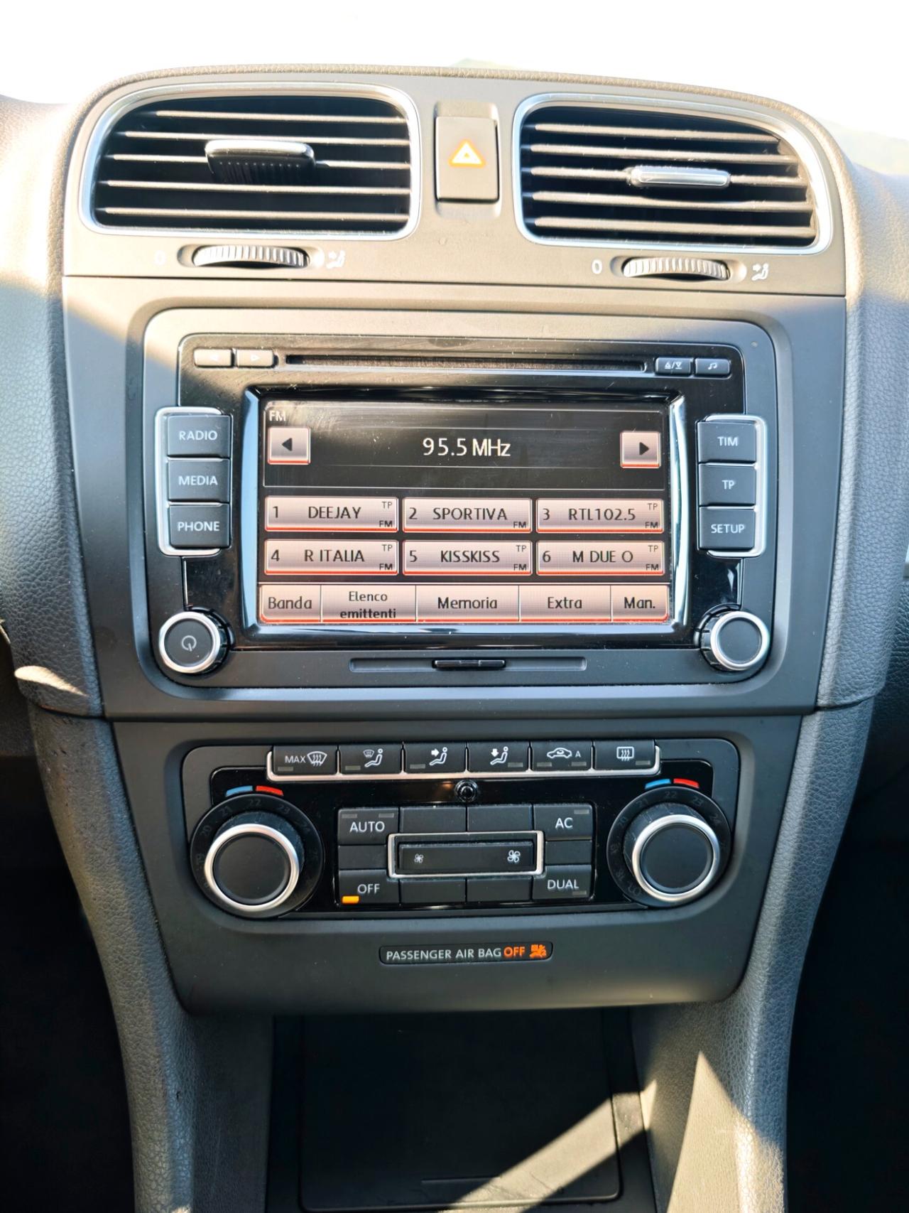 Volkswagen Golf 1.6 TDI 105 CV - PERFETTA AL 100% -
