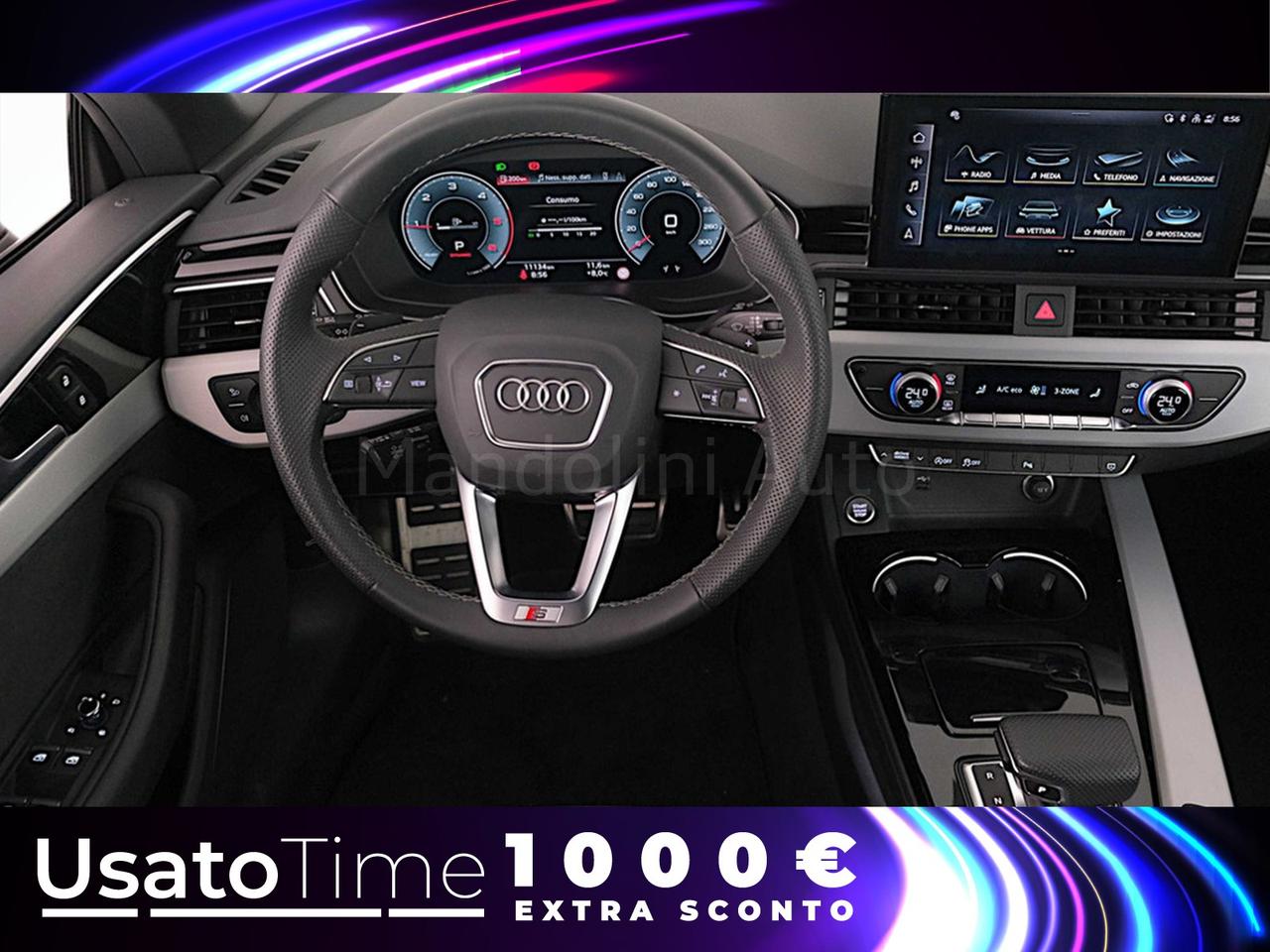 Audi A5 cabrio 40 2.0 tdi mhev 204cv s line edition quattro s tronic