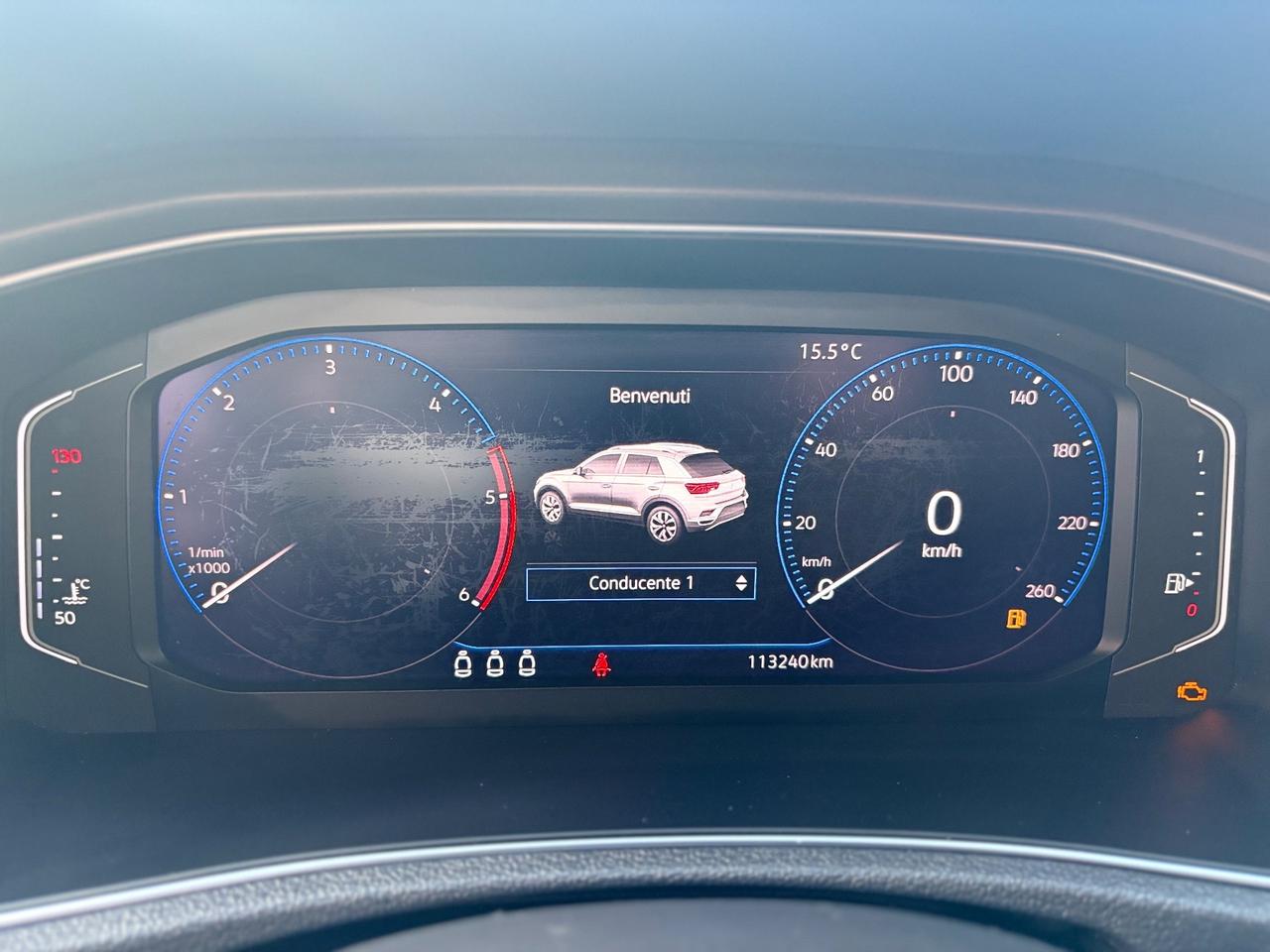 VW T-Roc 1.6 TDI Advanced FULL/LED MYSTIC WHITE