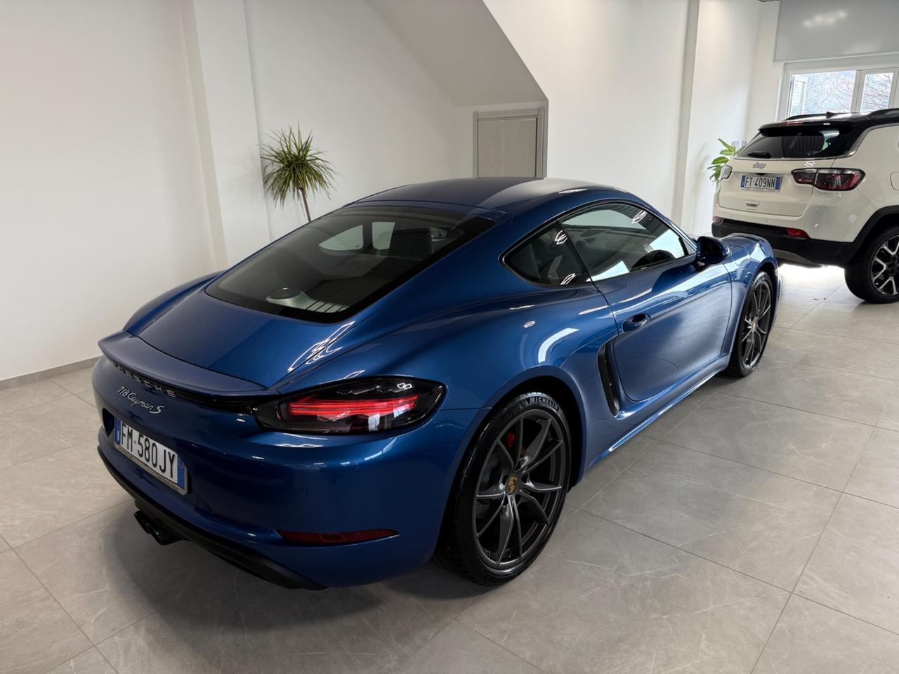 Porsche Cayman S 718 2.5 BENZINA ANNO 2018 TUTTA TAGLIANDATA