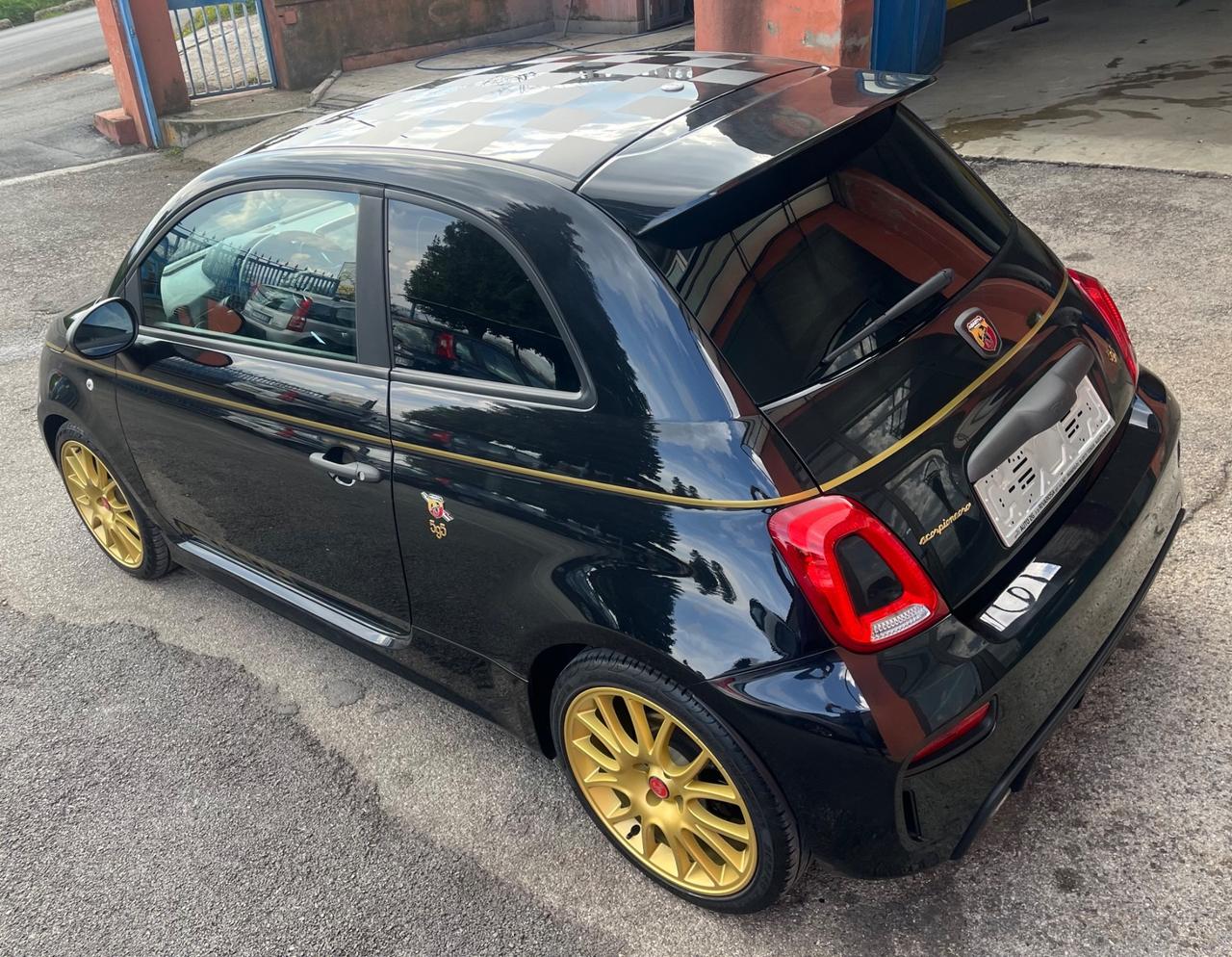 Abarth 595 1.4 T-Jet 165 CV Scorpioneoro-km65000-