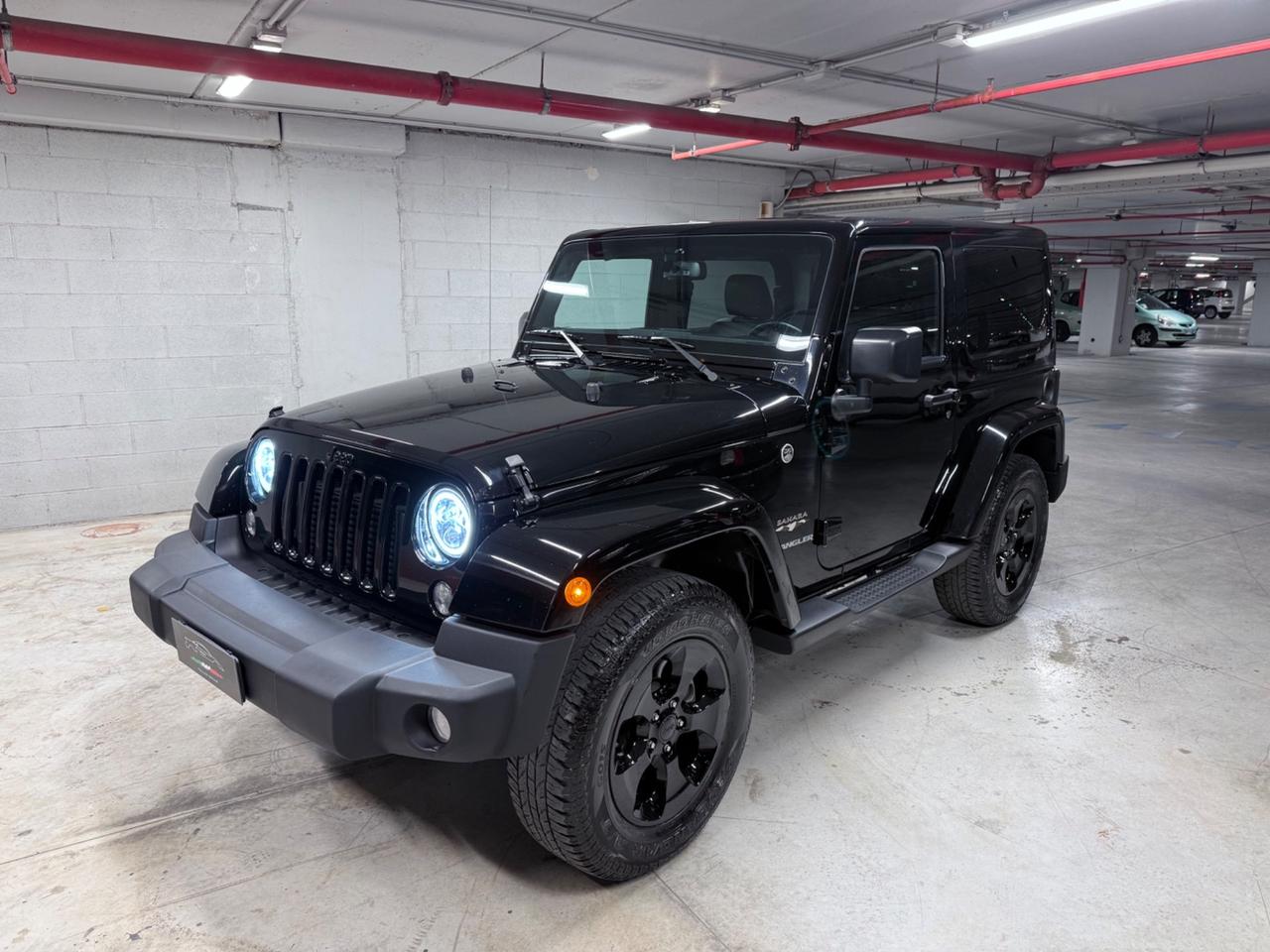 Jeep Wrangler 2.8 CRD 200cv Sahara - GANCIO TRAINO
