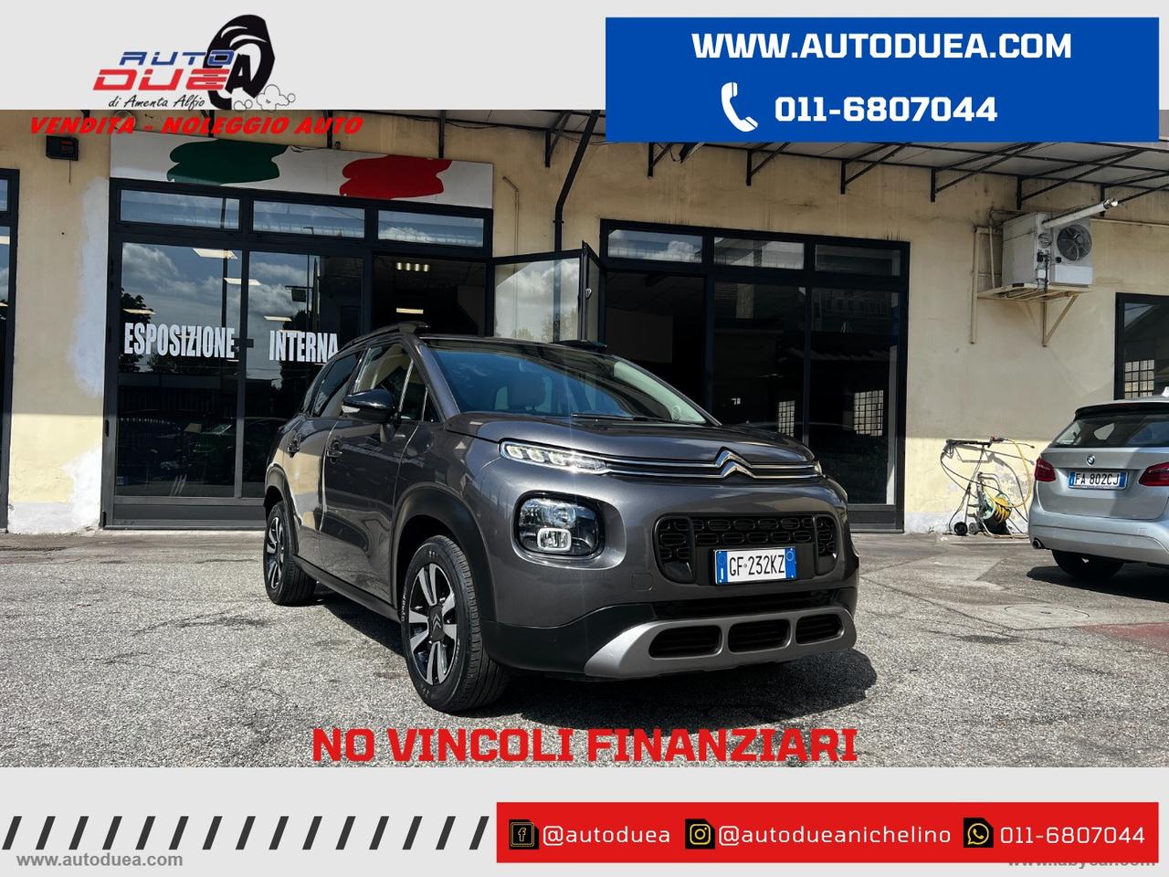 CITROEN C3 Aircross BlueHDi 120 S&S EAT6 Shine NO VINCOLI FINANZIARI