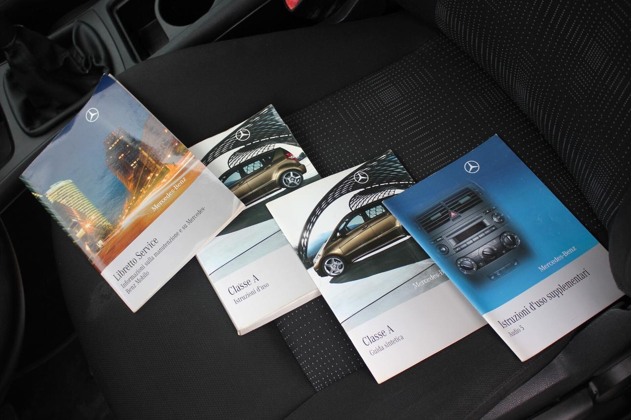 Mercedes-Benz A 160 2.0 CDI 82 CV 5PORTE KM REALI CERTIFICATI GARANZIA 12 MESI TAGLIANDATA NEOPATENTATI OK