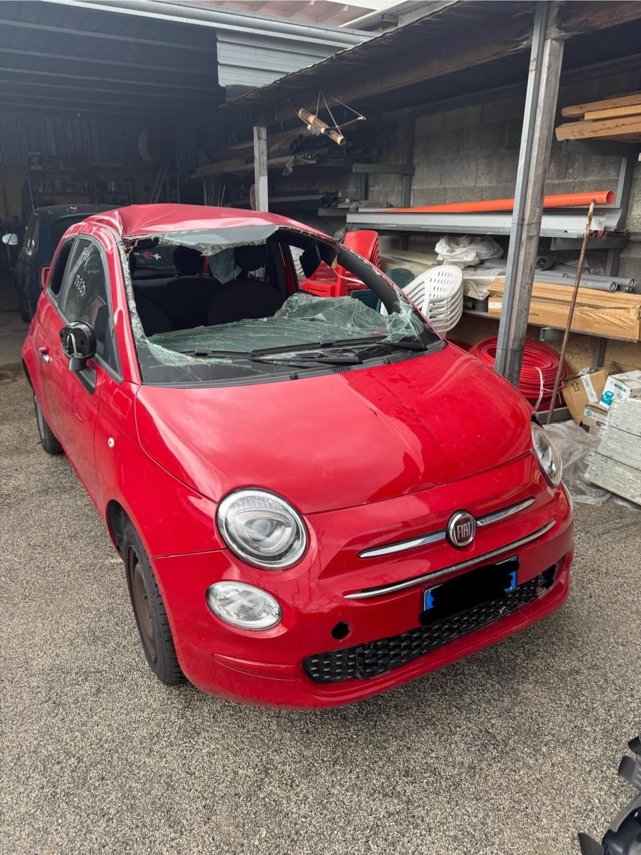 Fiat 500 1.0 Hybrid sinistrata incidentata 2023
