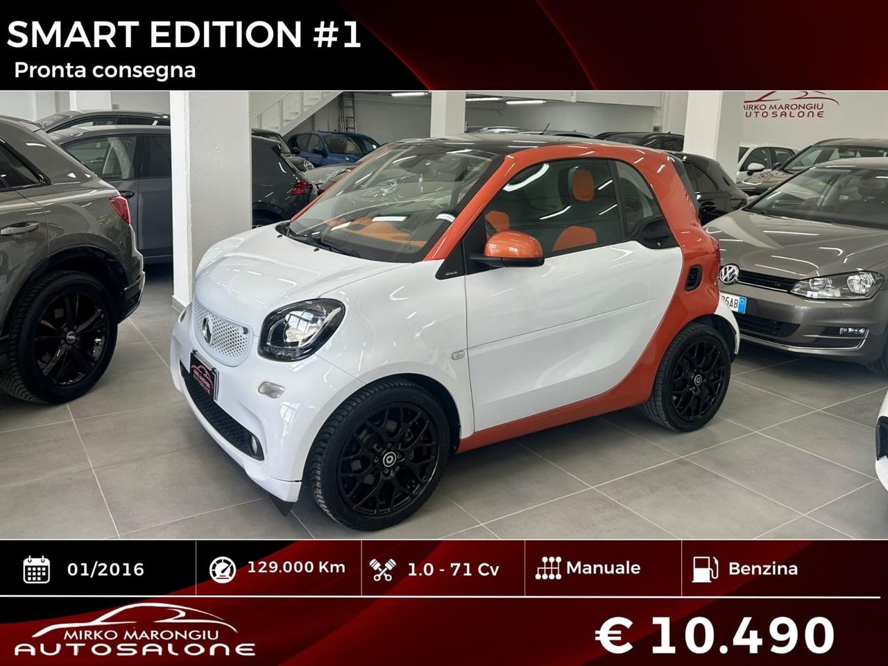 Smart ForTwo 70 1.0 EDITION #1 FINANZIABILE