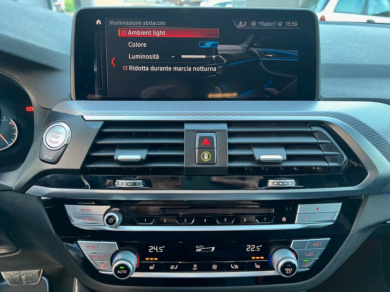 Bmw X4 xdrive25d Msport X auto NIGHT LED/PELLE/360/20;