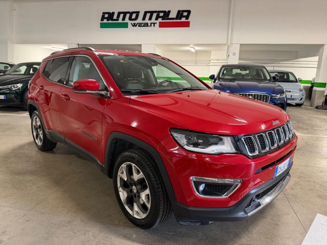 JEEP Compass 2.0 mjt Limited#4wd#140cv#ROSSOPERLA#PELLE#C.LEGA
