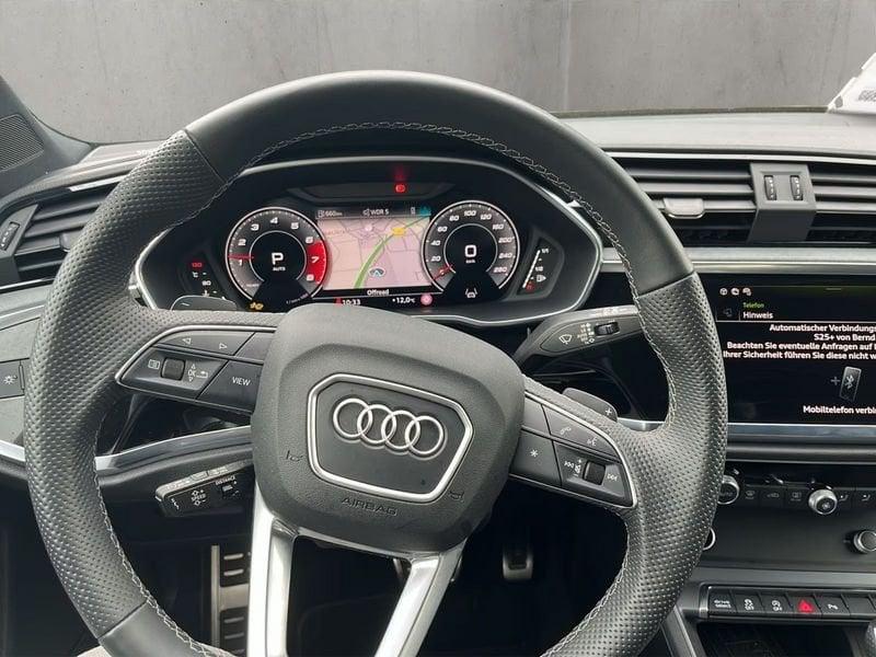 Audi Q3 Q3 SPB 40 TFSI quattro S tronic S line edition Gancio Matrix Led Camera 360°