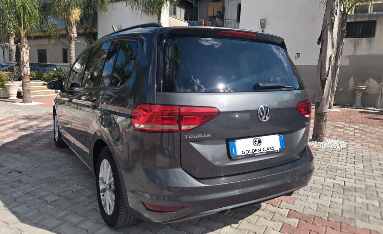 Volkswagen Touran 1.6 tdi Highline 115CV dsg 7p Uff Italy Navi Clima