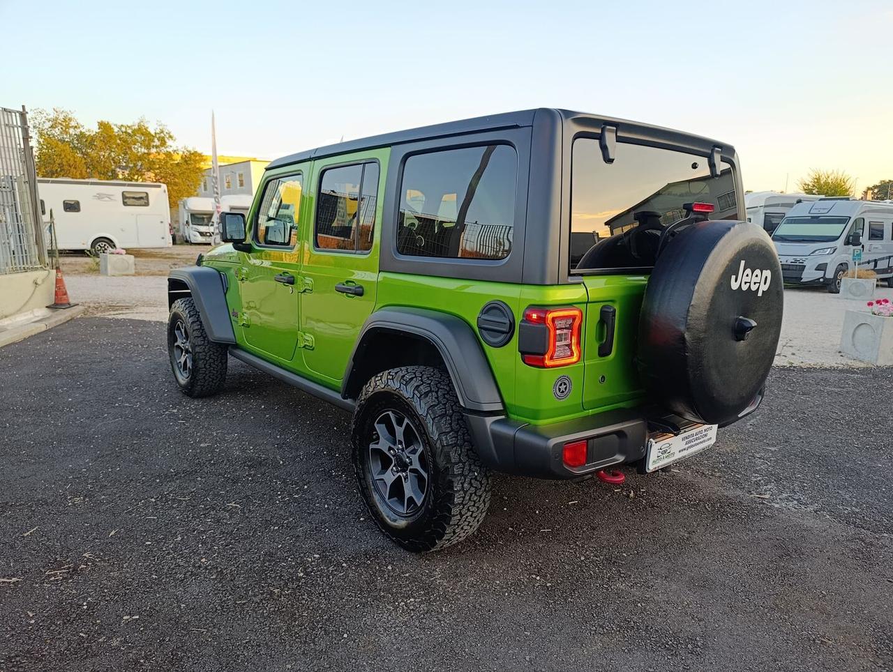 Jeep Wrangler Unlimited 2.2 mjt II Rubicon - Gancio Traino PREZZO REALE