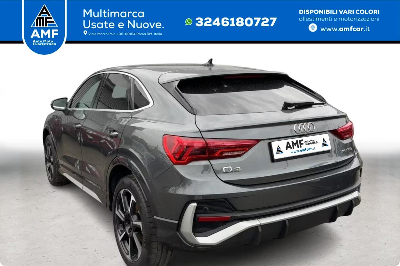 Audi Q3 Sportback S line 45 TFSI e AHK+NAV+APP