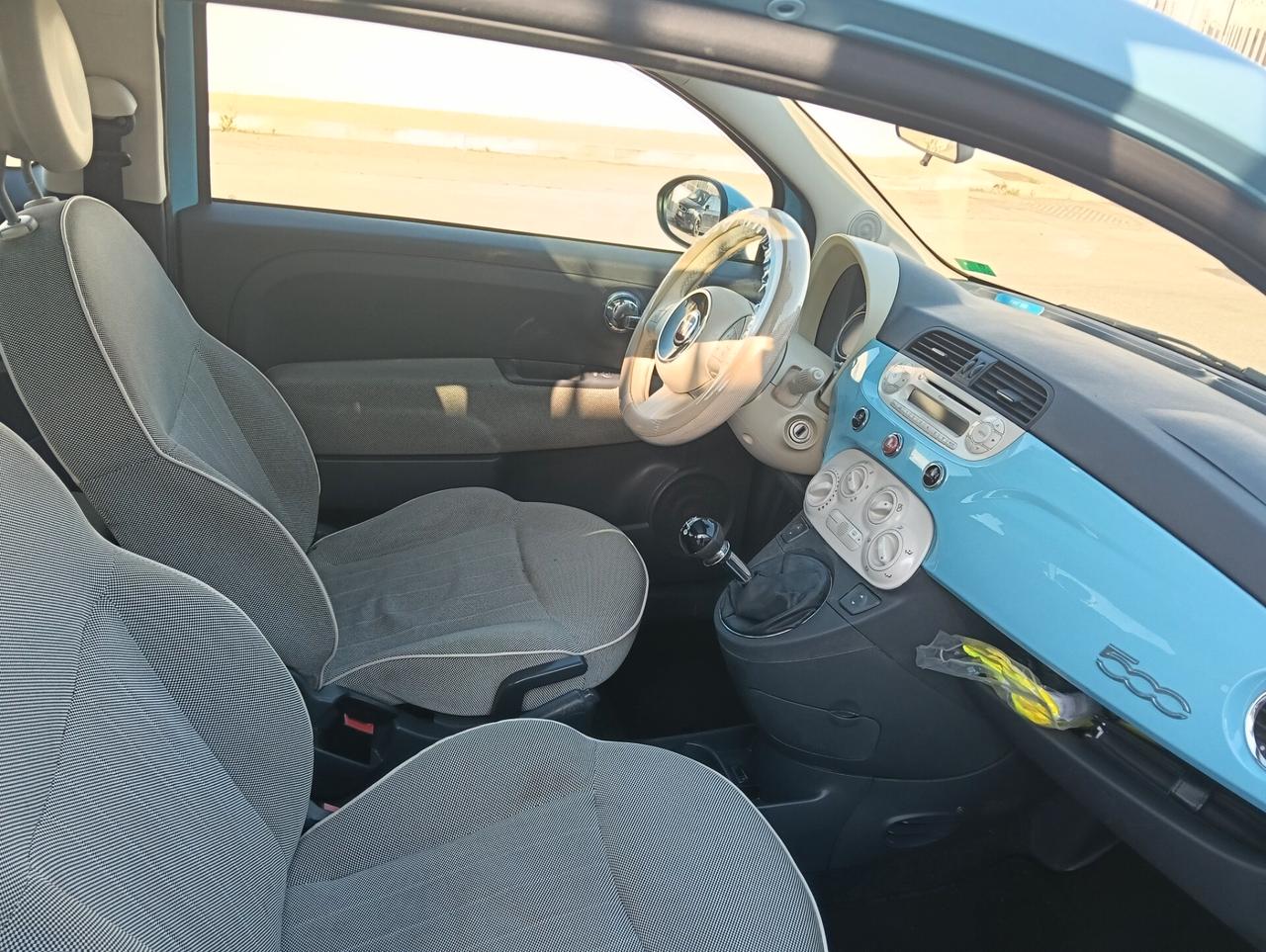 Fiat 500 1.2 EasyPower Lounge GPL KM.135000 ORIG NUOVA