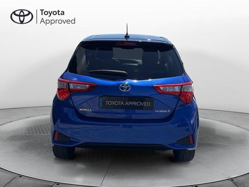 Toyota Yaris 1.5 Hybrid 5 porte Lounge Blue