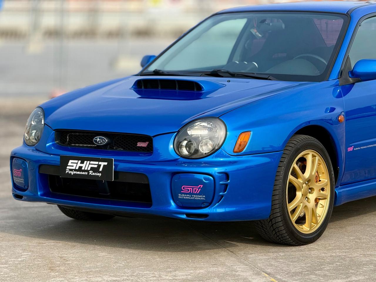 Subaru Impreza WRX STI 2002 2.0 TURBO 4x4 265cv BLUE MIKA