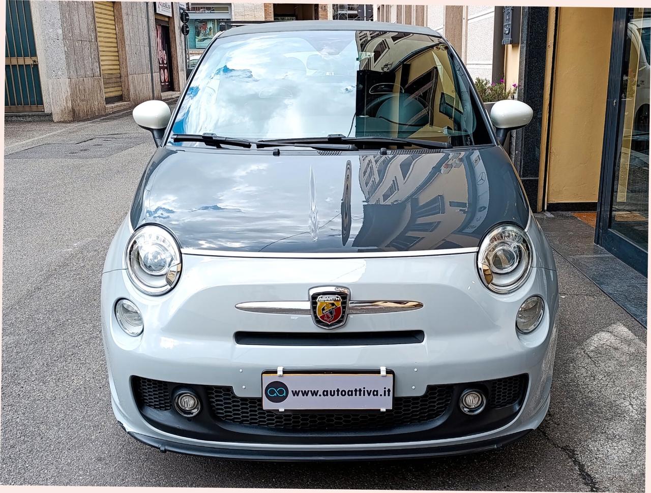 Abarth 500 C 1.4 Turbo T-Jet Bicolore Campovolo / Carrara