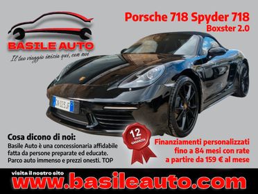 Porsche 718 Spyder 718 Boxster 2.0