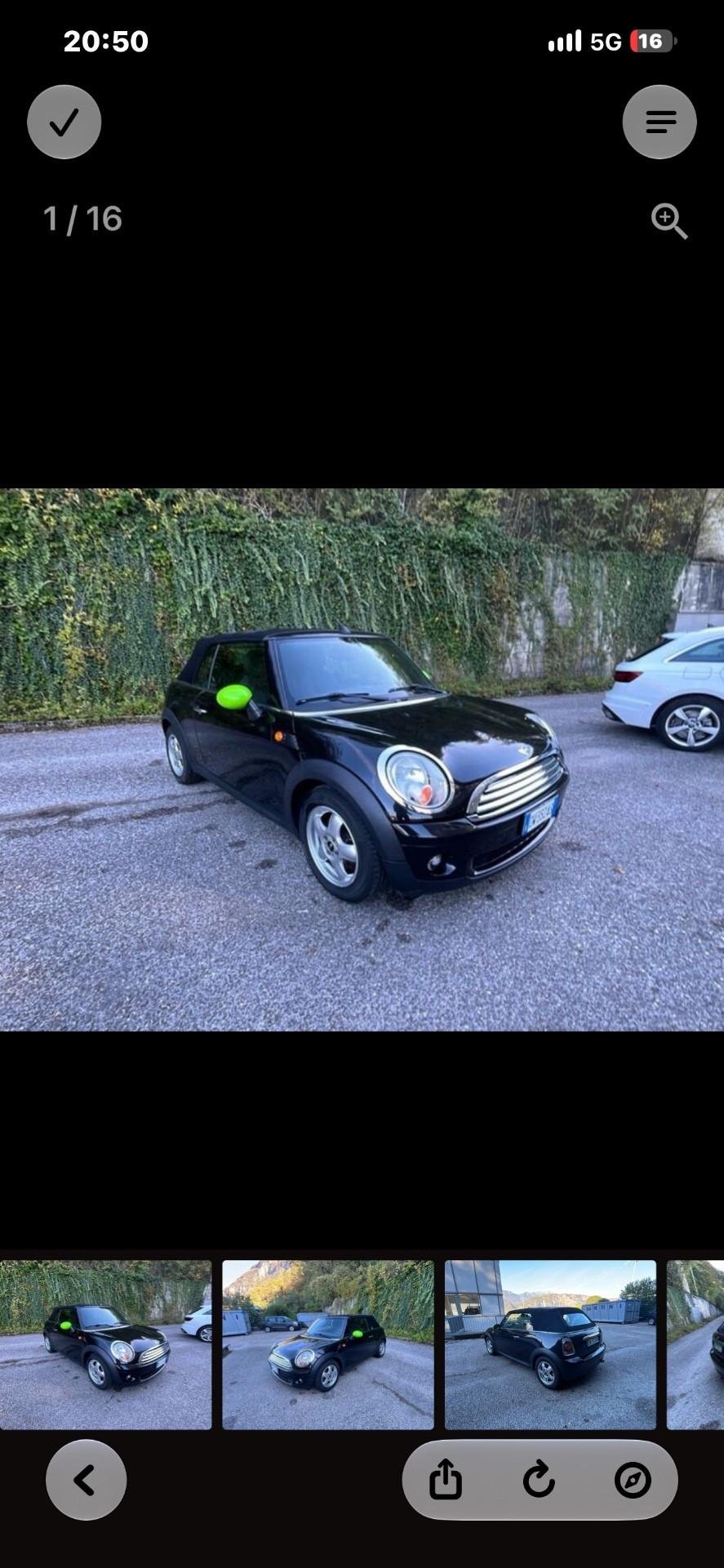 Mini 1.6 16V Cooper Cabrio NEOPATENTATI
