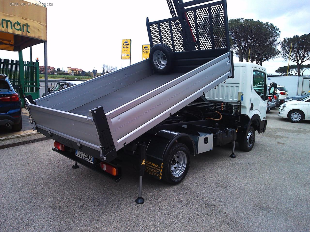 Nissan Cabstar NT 400 3000 E6 GRU AG 2510 2+2 JIB RIBALTABILE 92K