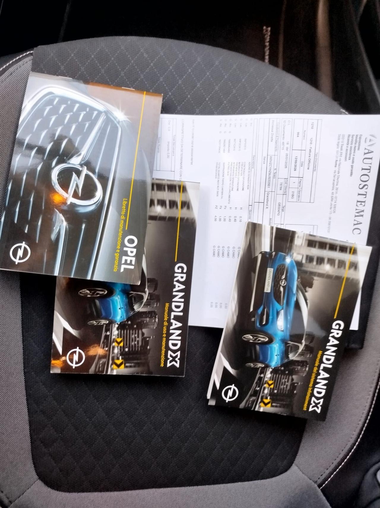 Grandland X 1.5 AUTOM *PREZZO VERO* KM CERTI- GARANZIA 12 MESI