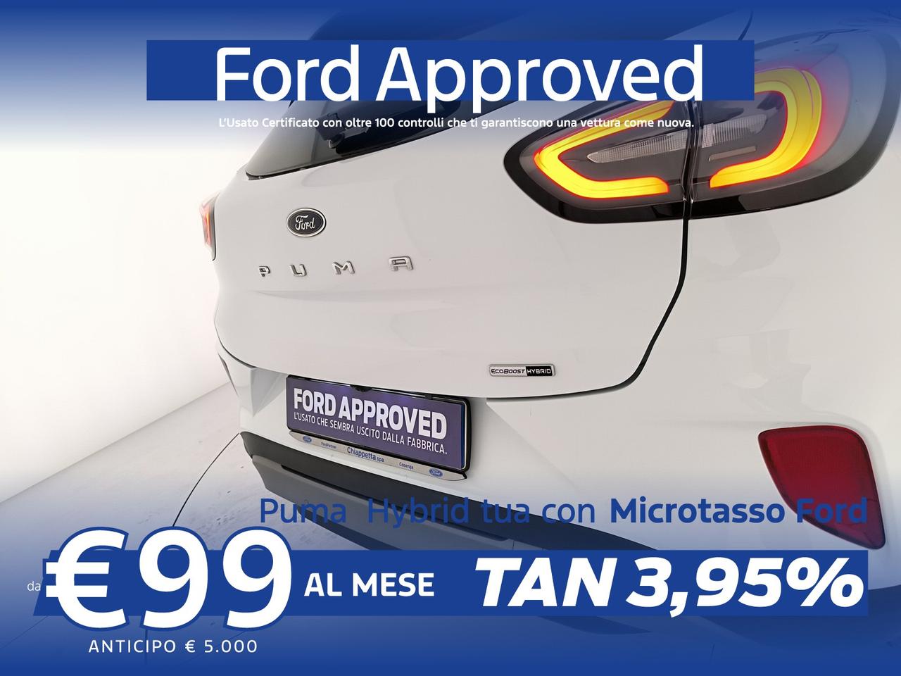 Ford Puma 1.0 ecoboost h titanium x s&s 125cv auto