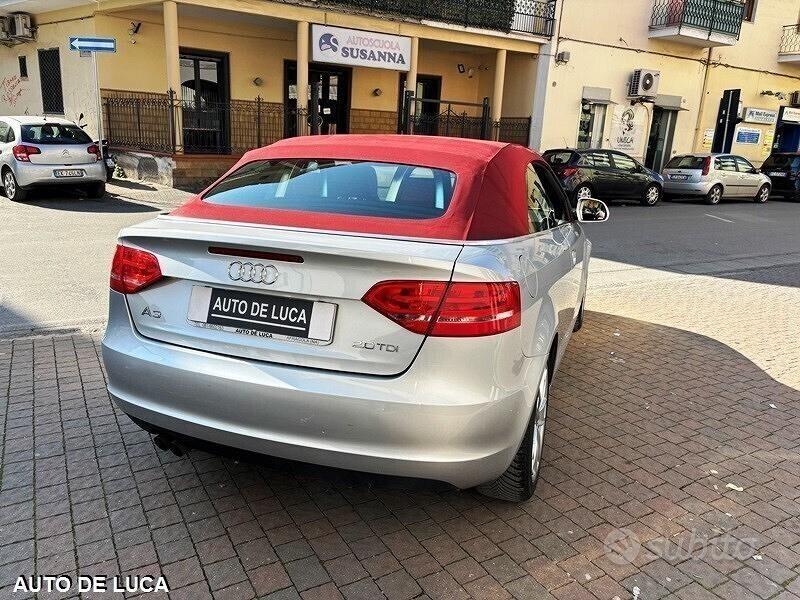 Audi a3 cabrio 2.0 tdi 140cv ambition certificata