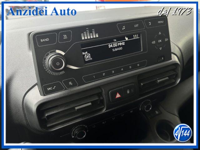 PEUGEOT Partner 1.5 BlueHDi 100 cv 3 Posti Premium