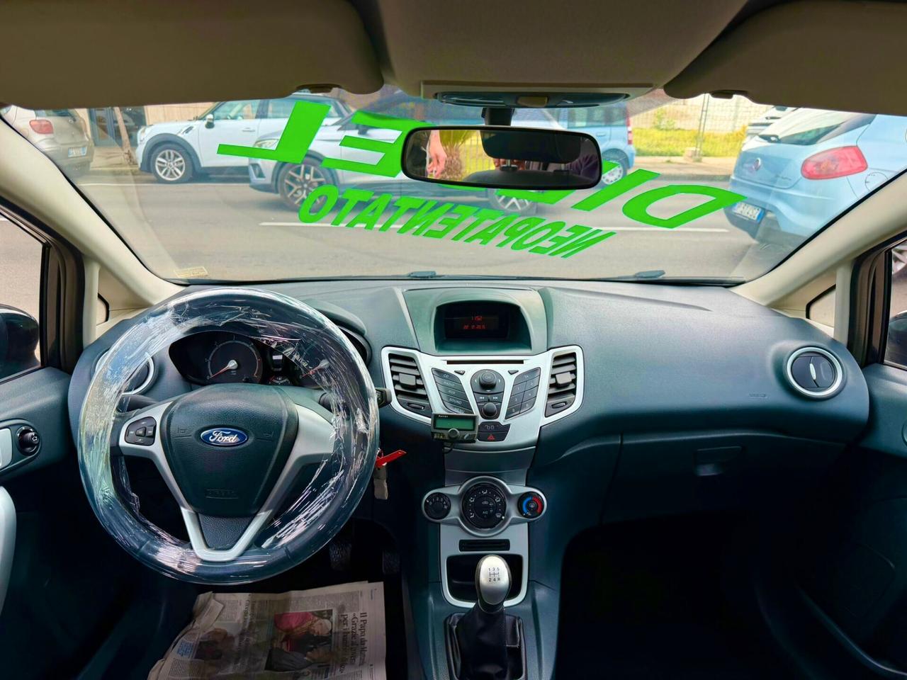 Ford Fiesta 1.4 TDCi DIESEL 70CV 5 porte - Anno 11/2012 - NEOPATENTATO