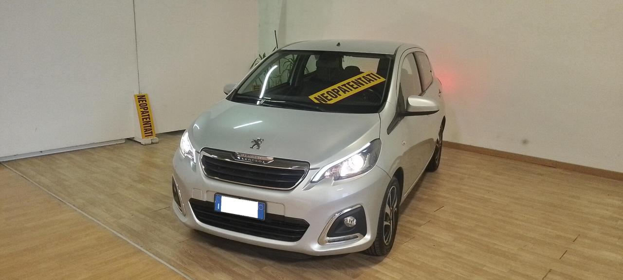 PEUGEOT 108 ALLURE 5 Porte 70 CV NEOPATENTATI