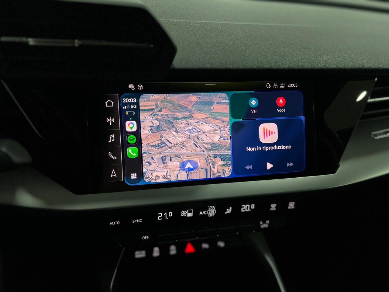 Audi A3 35 SPB 2.0 TDI STronic SLine Edition 150 cv