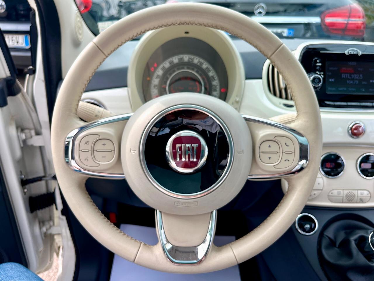 Fiat 500 1.2 Lounge easypower Gpl 69cv "TETTO PANCRUISE C