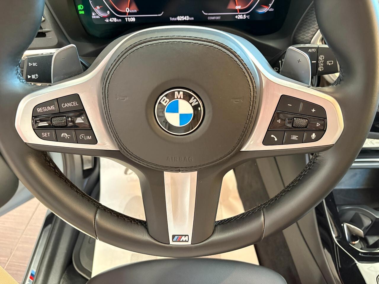 BMW X3 XDrive20d 190cv MHEV 48V Msport Auto ITALIANA FULL