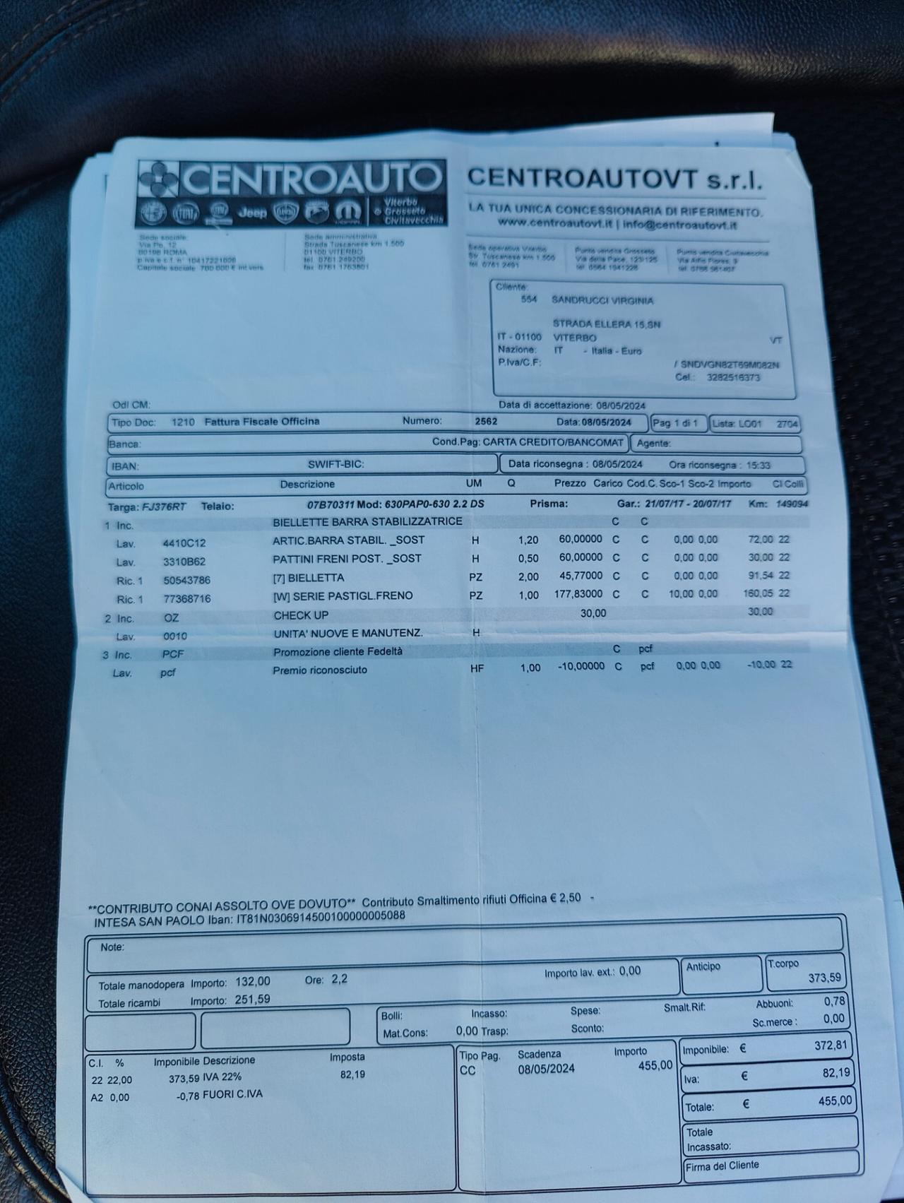 Alfa Romeo Stelvio 2.2 Turbodiesel 210 CV AT8 Q4 Super