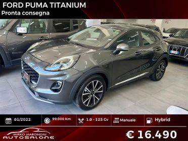Ford Puma 1.0 Hybrid 125 CV Titanium X FINANZIABILE