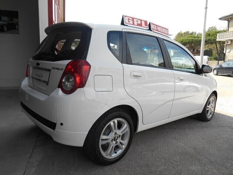 Chevrolet Aveo 1.2 5 porte GPL NO BLOCCHI TRAFFICO