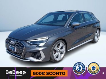 Audi A3 SPORTBACK S3 2.0 TFSI SPORT ATTITUDE QUATTRO S-